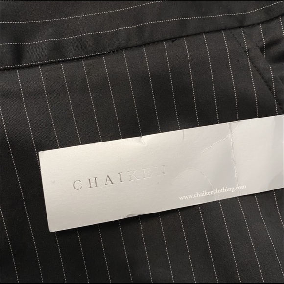 Chaiken Striped Trouser Short - Picture 6 of 9
